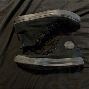 Black Chuck Taylor Converse High Tops sz 13
